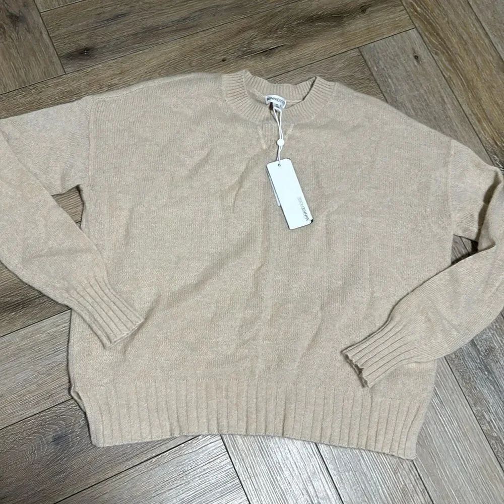 NWT Minnie Rose Cashmere Sport Crew